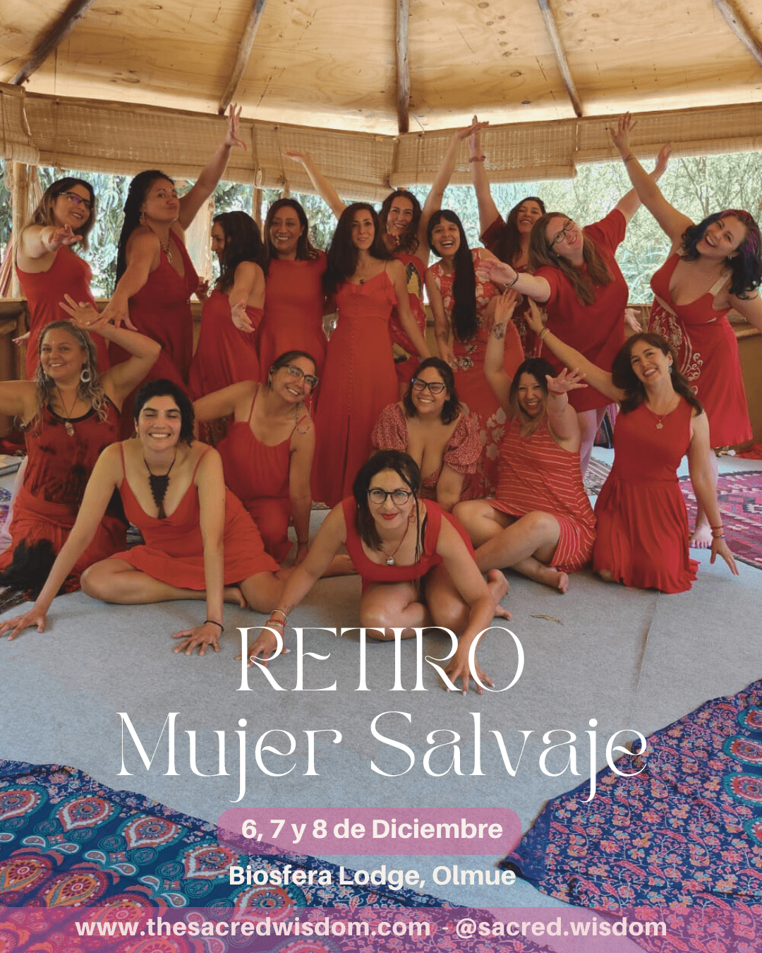 Retiro Mujer Salvaje (Reserva con 50%)